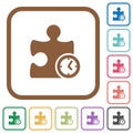 Timer plugin simple icons