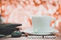 Times of coffee,Coffee break Royalty Free Stock Photo