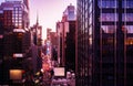 Times Square at evening, Midtown Manhattan, New York, USA