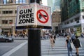 Times Square Gun Free Zone