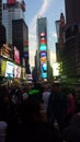 Times Square Lights Royalty Free Stock Photo