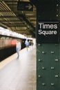 Times Square metro station in New York City