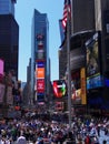 Times Square in New York City Royalty Free Stock Photo