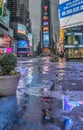 Times Square, New York City,Manhattan Royalty Free Stock Photo