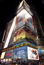 Times Square at night Royalty Free Stock Photo