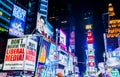 Times Square at night