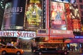 Times Square at night, New York City