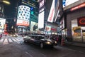 Times Square at night in New York City, USA Royalty Free Stock Photo