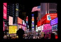 Times Square at night