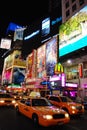 Times Square taxis