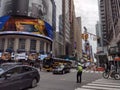 Times Square Traffic Officer, Busy Intersection, NYC, NY, USA