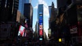 Timesquare newyork lights weekend buildings