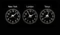 Timezone clocks