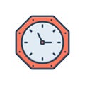 Color illustration icon for Timing, adjust and limit