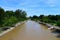 Timisoara Bega River Royalty Free Stock Photo