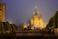 Timisoara City Cathedral winter