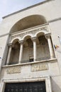 Timisoara, June 22nd: Opera Building Balcony from Victory Square in Timisoara town from Banat county in Romania Royalty Free Stock Photo