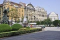 Timisoara, June 21st: Victory Square in Timisoara town from Banat county in Romania