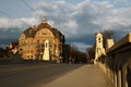 Timisoara - The Neptun Baths Royalty Free Stock Photo