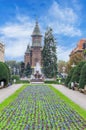 TIMISOARA, ROMANIA - 15 OCTOBER 2016 Romanian orthodox cathedral in Timisoara Royalty Free Stock Photo