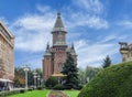 TIMISOARA, ROMANIA - 15 OCTOBER 2016 Romanian orthodox cathedral in Timisoara