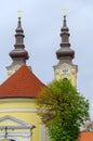 TIMISOARA, ROMANIA - OCTOBER 15, 2016 The Serbian Orthorox church the oldest one in Timisoara