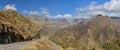 Timmelsjoch high alpine road. Oetztal Alps, South Tyrol, Italy