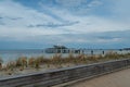 Timmendorf beach at the Baltic sea - CITY OF LUBECK, GERMANY - MAY 10, 2021