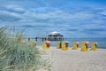 Timmendorfer Strand,baltic Sea,Germany Royalty Free Stock Photo