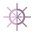 Timon boat isolated icon
