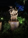 Timon and Pumbaa 50th Anniversary Gold Statues