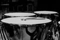 Timpani closeup Royalty Free Stock Photo