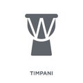 Timpani icon from Music collection.