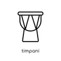 Timpani icon from Music collection.