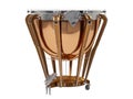 Timpani isolated on white 3D rendering Royalty Free Stock Photo