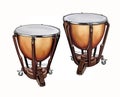 Timpani, kettledrums called timps Royalty Free Stock Photo