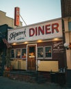 Tims Shipwreck Diner vintage sign, Northport, New York