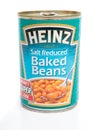 Tin of Baked Beans Royalty Free Stock Photo