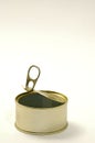 Tin can empty Royalty Free Stock Photo