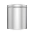 Tin Can with metal cap - mock up Royalty Free Stock Photo