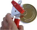 Tin can opener Royalty Free Stock Photo