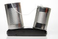Tin Can Phone Royalty Free Stock Photo