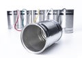 Tin Can Telephone Royalty Free Stock Photo