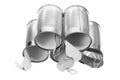 Tin Cans Royalty Free Stock Photo