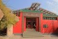 16 Nov 2013 Tin Hau Temple at Fishing Village of Lei Yue Mun Royalty Free Stock Photo