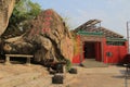 16 Nov 2013 Tin Hau Temple at Fishing Village of Lei Yue Mun Royalty Free Stock Photo