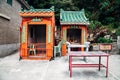 Tin Hau temple at Lamma island village in Hong Kong
