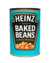 Tin of Heinz Baked Beans Royalty Free Stock Photo