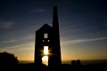 Tin Mine Ruin at Sunset