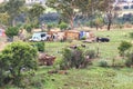 tin shacks Royalty Free Stock Photo